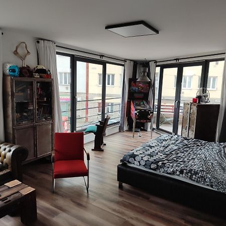 Apartment Big Windows Prag Exteriör bild